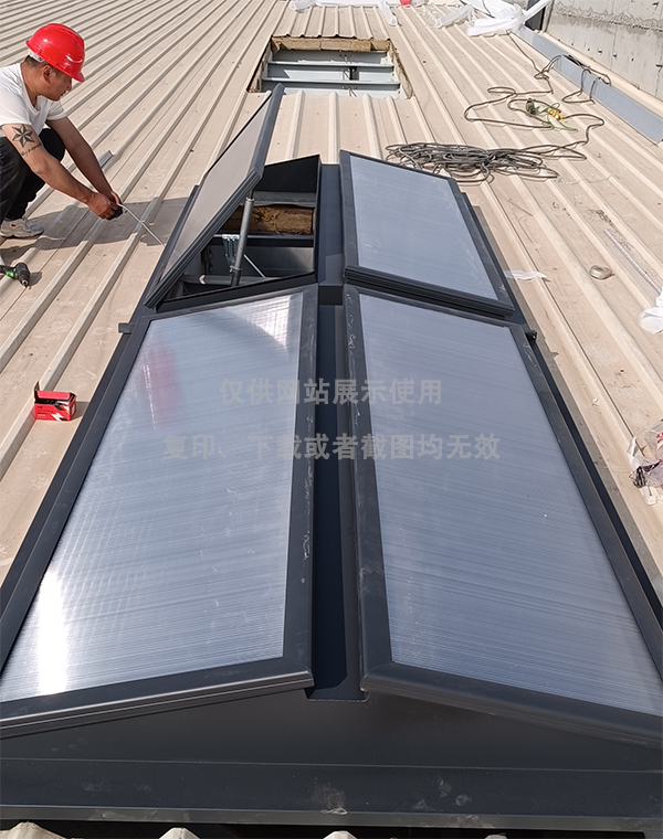 兰州王老吉生产车间合水排烟天窗