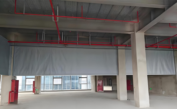 合水防火布挡烟垂壁