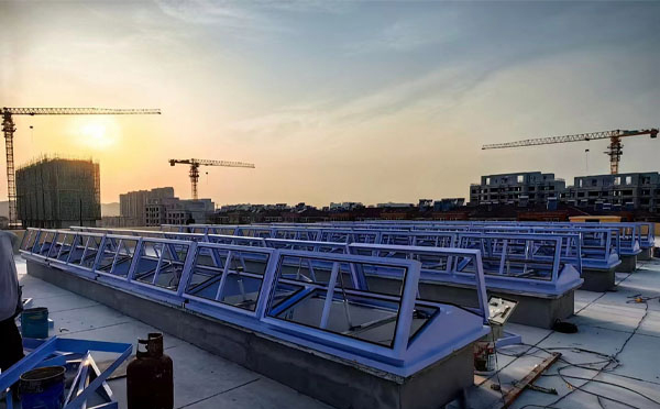 消防合水排烟窗工作原理