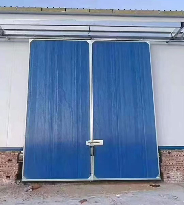 合水工业门在大型仓储物流通道中的应用实例