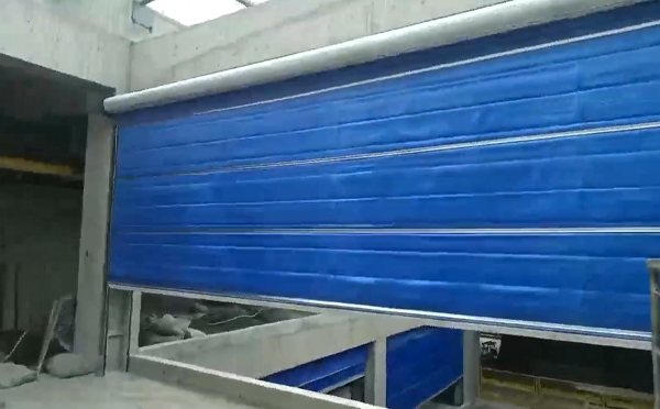 大型物流园区完成合水防火门整体安装工程